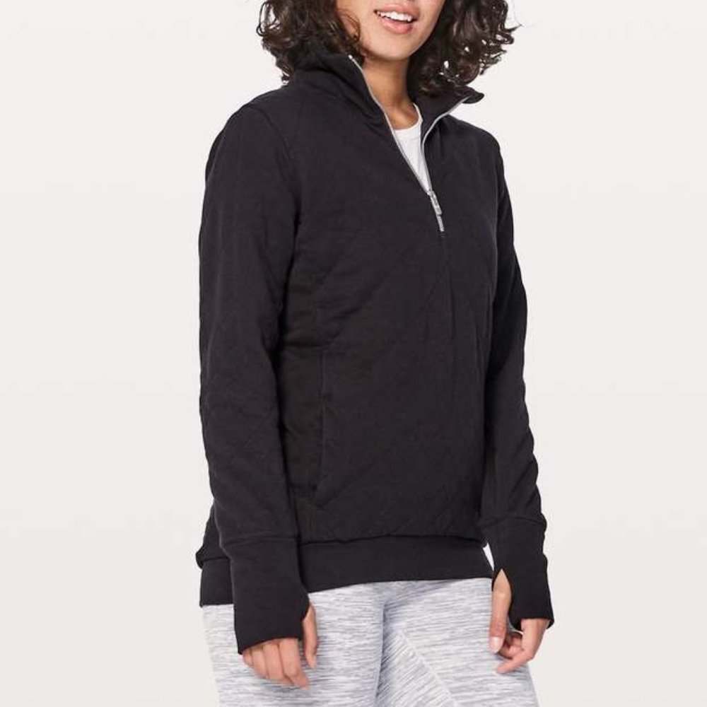 [Lululemon] Forever Warm Pullover Black 10